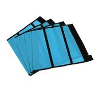 Eminchu Leggings Antimosche per da 4 Pezzi Protezione Leggera e Traspirante per Le Gambe del Cavallo al Pascolo Utilizzando Rete di Alta qualità (Blue)