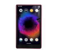 Eminchu Lettore MP3 per Bambini, Lettore Musicale Touch Screen da 5 Pollici, Musicale Bluetooth 5.0 con WiFi, e Audible Preinstallati, Audio HiFi e Altoparlante Integrato, Ideale per Video (rosso)