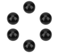 Eminchu Manopola Rotonda Nera da 40 Mm di Diametro M12 con Impugnatura a Sfera Filettata 6 Pezzi per Macchine Utensili, Videogiochi e Macchine per la Lavorazione del Legno