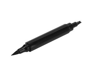 Eminchu Matita Barba Filler 2 in 1 Design a Forchetta per Delineare con Precisione e Riempire gli Spazi Vuoti per Uomini in Movimento, Marrone Scuro