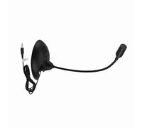 Eminchu Microfono Stereo per Karaoke a Collo di Cigno Flessibile con Eccellente qualità del Suono per Esercitarsi nel Canto (BLACK)