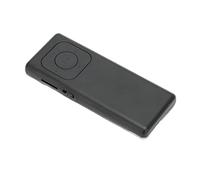 Eminchu Mini Lettore Musicale Portatile con Decodifica Senza Perdita di qualità del Suono, Supporto per Scheda di Memoria da 64 GB, per il Relax del Lavoro di Studio (BLACK)