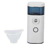 Eminchu Nebulizzatore per Occhi, Portatile Ricaricabile, per il Viso, per Occhi Secchi e Sollievo Dall'affaticamento, Colore Bianco, per Uso Familiare