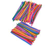 Eminchu Palloncini Lunghi da 200 Pezzi in Lattice Spesso e Resistente per Feste e Compleanni di Bambini con più Colori