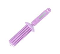 Eminchu Pettine a Rullo Rotondo Soffice, Pettine Arricciacapelli a 17 Denti Rotondi con Design Concavo Convesso, con Presa e Inserimento Facile, Ideale per Tutti i di Capelli