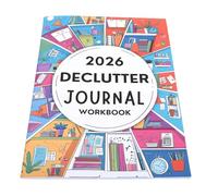 Eminchu Pianificatore di Declutter 2026, Organizer Settimanale Mensile, Pianificatore di Suggerimenti e Liste di Controllo Guidati, Ideale per il Decluttering Fisico Emotivo e Pratiche Consapevoli