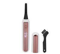 Eminchu Piegaciglia Elettrico Ricaricabile Tramite USB con Design Antiscottatura per uno Styling Naturale delle Ciglia Perfetto per le Donne (WHITE)