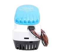 Eminchu Pompe Acqua di Sentina Sommergibili Automatiche per Barche, Pompa Automatica 24 V 1.100 Gph, Pompa Marina Compatta con Interruttore a Galleggiante e Uscita da 1-/8", Ideali per Yacht da Barca