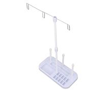 Eminchu Portafilo per Macchina da Cucire Portarocchetto Portafilo a Cono con Plastica e Acciaio Inossidabile per Ricamo Domestico, Quilting, Cucito