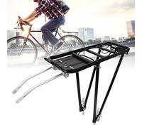 Eminchu Portapacchi Posteriore per Bici Regolabile in Lega di Alluminio per Supporto Universale per Freno a Disco V per Ruote da 24-28".