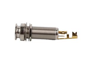 Eminchu Presa Jack Stereo con Terminale in Rame per Pickup per Chitarra Elettrica Jack Stereo Resistente e Durevole per Musicisti, Punto di Montaggio da 1,2 Cm, 1 Pezzo