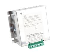 Eminchu Regolatore Automatico a 2 Stadi per Caricabatteria per Generatore 12V 24V per Generatori Design in Alluminio Durevole