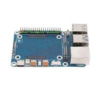 Eminchu Scheda Adattatore per Modulo di Calcolo 5, Porta Gigabit Ethernet RJ45, Scheda di Espansione con 2 USB 3.2 Gen1, Porte USB .0, Doppie Uscite 4K e Collettore Integrato, Ideale per CM5 Lite
