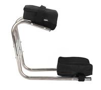 Eminchu Sedile Ergonomico per Ginocchio, Tubi in Acciaio Legato Supportano 300 Libbre, Dispositivo Inginocchiatoio Leggero e Portatile con Supporto per Caviglia con Imbottitura Morbida, Ideale per