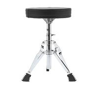Eminchu Sedile per Batteria Imbottito e Regolabile in Altezza per Musicisti, Sgabello per Batteria, in Acciaio Inossidabile da 29 a 38 Cm