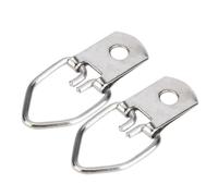 Eminchu Set di Ganci per Cornici 50 Pezzi Ganci per Appendere in Ferro Resistente per Opere D'arte e Cornici per Foto Varianti Argento e Oro (C)