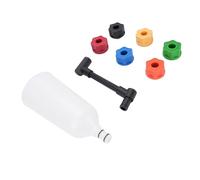 Eminchu Set Imbuti Olio Motore, Kit Erogatore Olio Automobilistico Durevole e Resistente Alle Alte Temperature per Proprietari di Auto, 8 Pezzi con 6 Adattatori