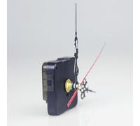 Eminchu Sostituzione del Meccanismo del Movimento Dell'orologio Parti Precise e Silenziose Dell'orologio da Parete per L'artigianato Fai-da-te Plastica ABS Lunghezza Albero 12 Mm (Salta i secondi)