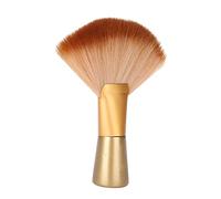 Eminchu Spazzola per Spolverare il Collo del Salone, Morbida e Grande a Forma di Ventaglio per Acconciature, per Strumenti per Tagliare i Capelli, per Parrucchieri Professionisti e Uso Domestico,