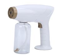 Eminchu Spruzzatore di Disinfezione Portatile con Ricarica USB, Spruzzatore di Atomizzazione Wireless Elettrico con Bottiglia D'acqua di Grande capacità da 300 Ml e Ugelli di Alta