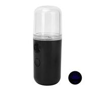 Eminchu Spruzzatore Viso Ricaricabile Tramite USB con Molecole D'acqua Fini per Un'idratazione Profonda (BLACK)
