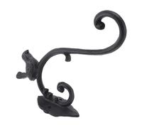 Eminchu Staffa per Piante Sospese Resistente Alla Ruggine, Gancio da Parete in Ferro, Gancio Decorativo con Viti per Decorazioni da Giardino per Interni Ed Esterni