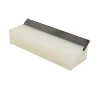 Eminchu Strumento Durevole per Livellare i Tasti della Chitarra, per Livellare e Levigare la Maggior Parte delle Chitarre, 15 Cm, Bianco (Lima monolaterale 36°)