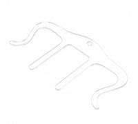 Eminchu Supporto per Clip per Libri Musicali per Supporti per Spartiti Design Elegante in Plastica Trasparente 1 unità per Pianisti (Morsetto spettro trasparente a forma di M)