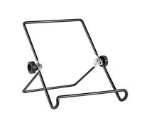 Eminchu Supporto Pieghevole Regolabile per Tablet Antiscivolo per, Vista Comoda per Guardare Film, Configurazione Semplice per Tutti i Tablet, Supporto Portatile Pieghevole in Metallo per i Viaggi