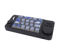 Eminchu Tastierino Programmabile Macro a 19 Tasti, Tastiera Meccanica Wireless Retroilluminata RGB con Joystick e Manopola, per Gioco e Lavoro e OS X