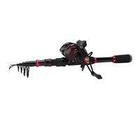 Eminchu Telescopic Fishing Rod Kit, Carbon Fiber Portable