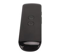 Eminchu Traduttore di Lingua Istantaneo Portatile Bidirezionale Bluetooth Supportato per Incontri di Lavoro con Amici Stranieri, Materiale ABS (BLACK)