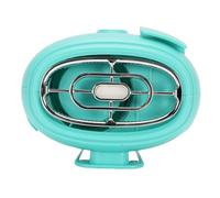 Eminchu Ventilatore Portatile con 100 Marce Regolabili in Continuo, Ventola di Raffreddamento Ricaricabile con Display Digitale a LED, Scatola per Aromaterapia Incorporata, per (GREEN)