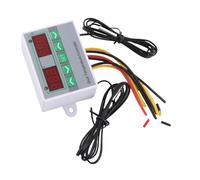 Eminchu ZFX-ST3012 Termostato Digitale, Microcomputer Regolatore di Temperatura Intelligente per Uso Industriale e Domestico, Alta Precisione, ABS Resistente, Sonda Antipioggia (220V)