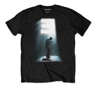 Eminem - Eminem T Shirt The Glow Slim Shady Logo Nuovo Ufficiale Uomo Nero Size XXL
