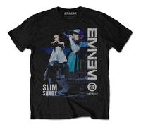 Eminem Live Stage Photo Slim Shady Rap ufficiale Uomo maglietta unisex