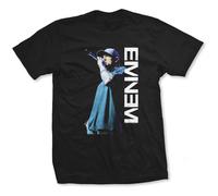 Eminem - T-Shirt # Xl Black Femmina # Mic. Pose