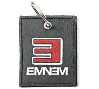 Eminem Portachiavi Keychain Patch Reversed E Logo Nuovo Ufficiale