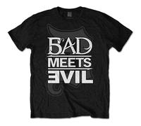Eminem Slim Shady Bad Meets Evil Logo autorizzato Uomo maglietta