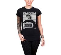 Eminem T-Shirt Arrest da Donna in Nero