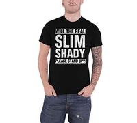 Eminem - T-Shirt # S Unisex Black # The Real Slim Shady