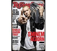 Eminem Talks Beastie Boys Targa in Latta Poster Vintage Targa Decorazione da Parete per Bar Cafe Giardino Camera da Letto Ufficio Hotel 20X30 cm