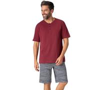 Eminence Dandy Set di Pigiama, Top Marina e Bianco/Basso Bordeaux, S Uomo