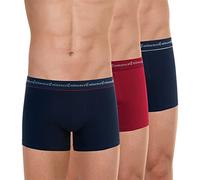 Eminence - Set di 3 Boxer da Uomo Business, Rosso, S