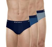 Eminence - Set di 3 Slip Uomo Made in France, Blu, M