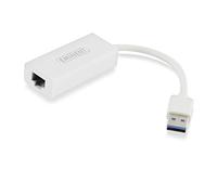 Eminent EM1017 Adattatore USB 3.0 a RJ45 Ethernet LAN 10/100/1000, Scheda di rete Gigabit Ethernet USB 3.0 per Windows 10, 8.1, 8 7 e XP, Mac OS X