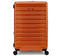 Eminent Voyager Valigia Grande 77x51x30, Espandibile, Rigida, 4 Ruote, Leggera, Lucchetto TSA, 158 cm, 4,4 kg, 112L, Trolley da Stiva Viaggio Aereo Arancione
