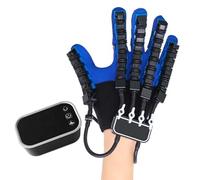 Emiplegia Guanti Robot Per Riabilitazione, Fisioterapia Attrezzi Riabilitazione Per Pazienti Con Ictus, Artrite Guanti Addestramento Della Flessibilità Della Dita(Right,X-Large)