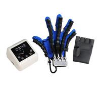 Emiplegia Guanti Robot Per Riabilitazione Fisioterapia Attrezzi Riabilitazione Per Pazienti Con Ictus Artrite Emiplegia Guanti Da Massaggio(Left,Large)