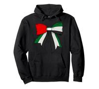 Emirati Arabi Uniti Emirati Arabi Uniti Bandiera Ragazza Coquette Bow Felpa con Cappuccio